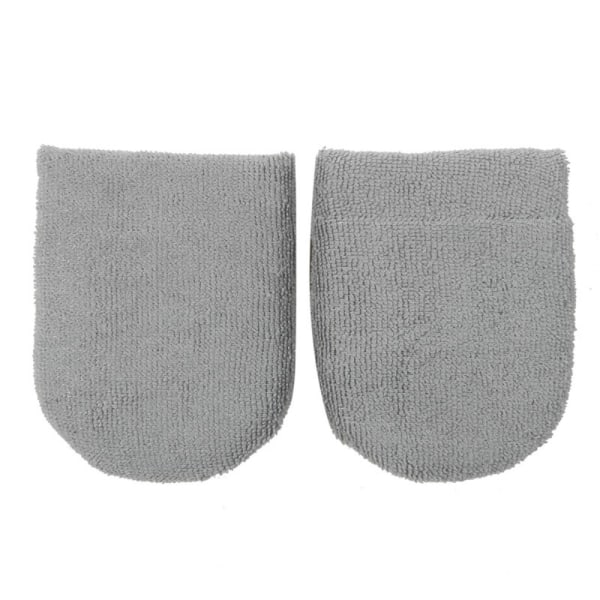 2/6 stk Bilvokspåføringsputer Mikrofiber GRÅ 2STK 2STK grey 2Pcs-2Pcs