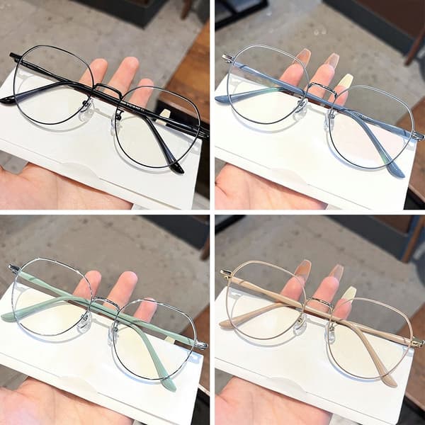 Anti Blue-ray glasögon Optisk glasögonbåge BLÅ blue