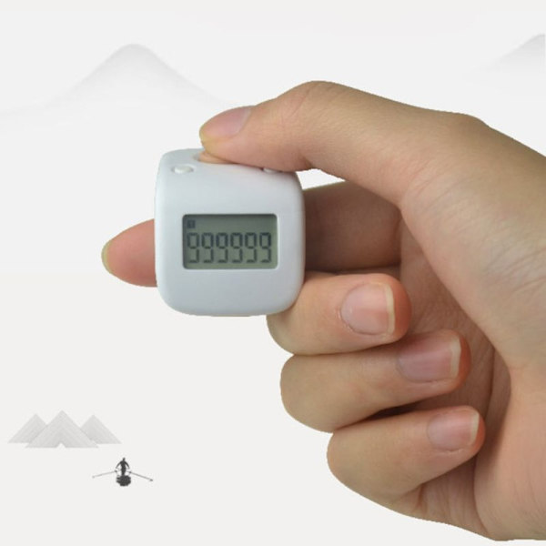 Mini fingertæller LCD GRØN green