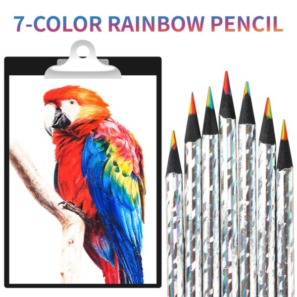 12 kpl / set värikynä Rainbow Core Pencil 03--12 kpl / set 03--12PCS/Set