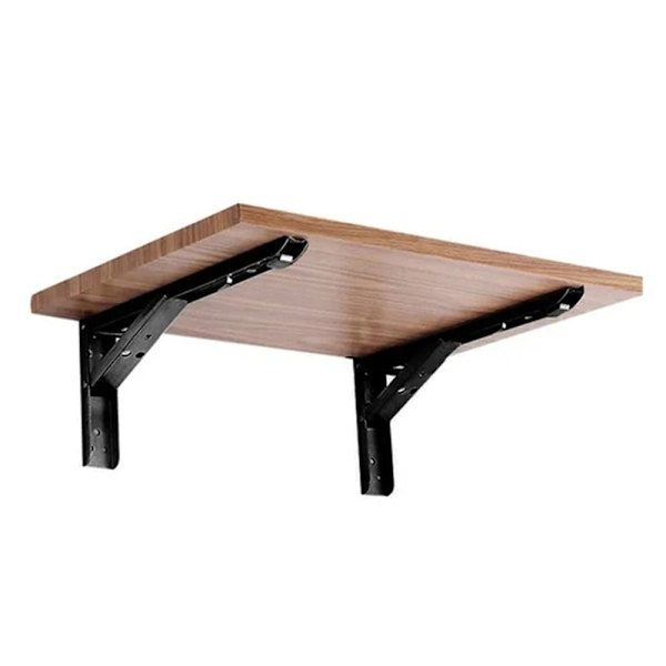 Foldehyldebeslag Vægmonteret Støtte HVID 10INCH white 10inch