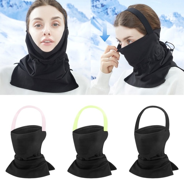 Ski Mask Ansiktskjerf SVART Black