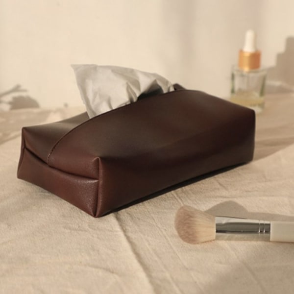 Tissue Box Papir Box BRUN BRUNT Brown