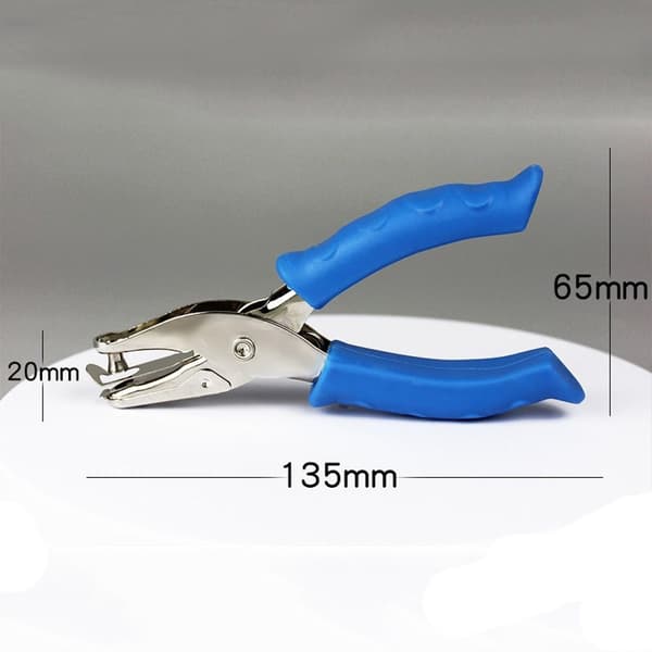 Single Hole Puncher Hole Punch BLÅ blue