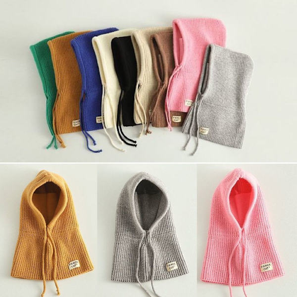 Barnemyk Balaclava-genserhatt for barn KAFFE coffee