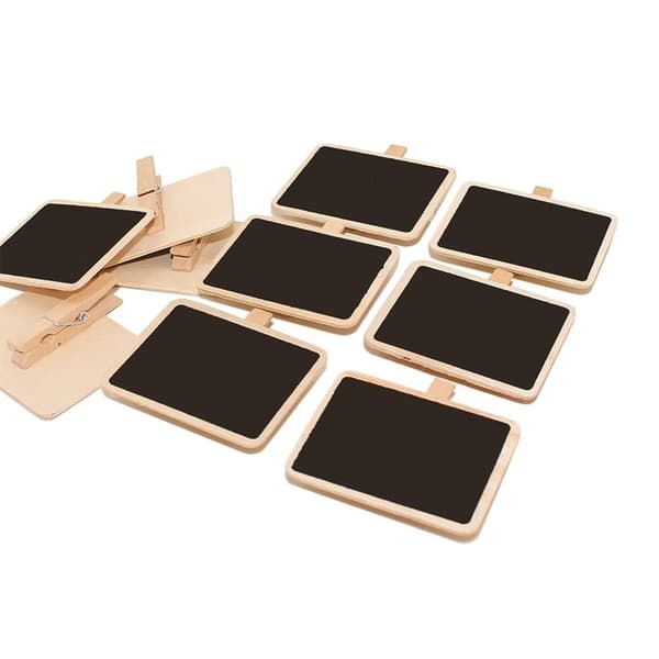 10 STK/sæt Blackboard Clip Message Board 03 03 03