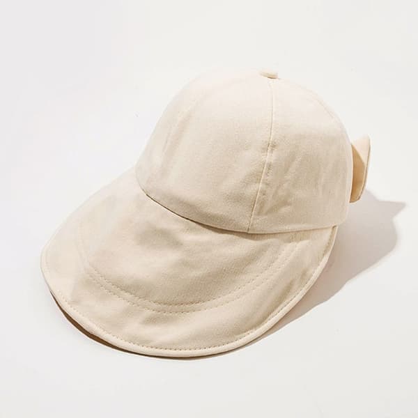 Bows Bucket Hat Sun Visor Hatut KHAKI Khaki