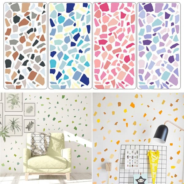Wall Sticker Tapet GRÅ GRÅ Gray