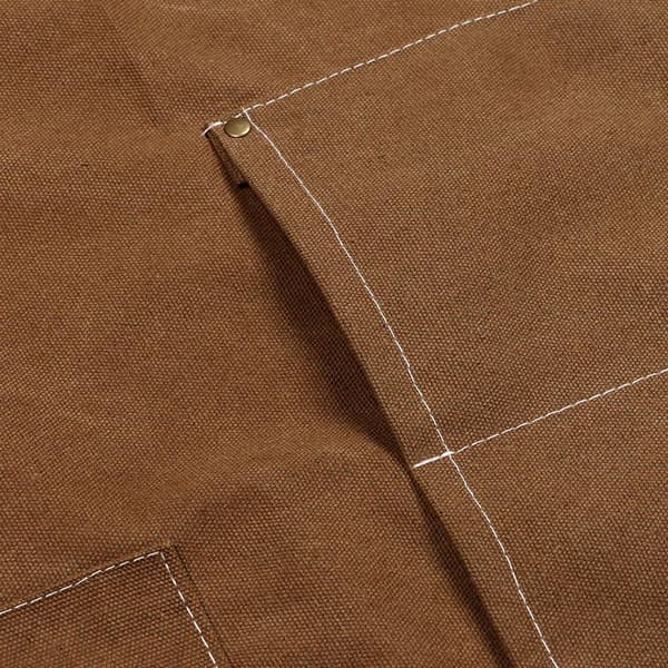1 stk Canvas Denim Forkle Barista Forkle Vanndråpebestandig