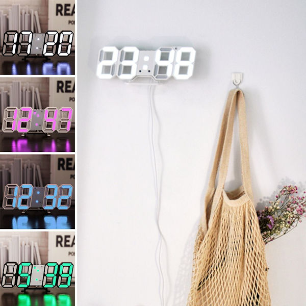 Elektronisk klocka Digital klocka 2 2 2