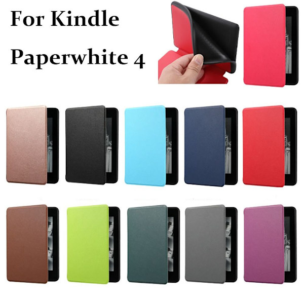 6 tommers E-Reader Smart Case PQ94WIF Beskyttelsesskall RØD Red