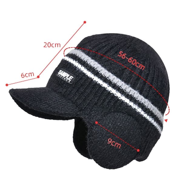 Beanies Hatte Strikket Hue SORT black