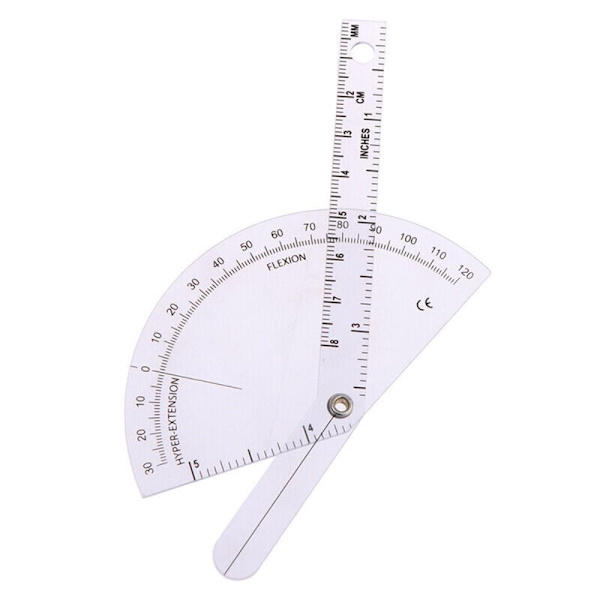 3 kpl Finger Goniometer Protractor kulman viivain 3Pcs