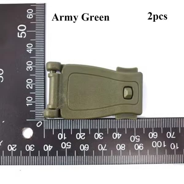 2stk Multipurpose Spenne Camping Bag Spenne ARMY GREEN Army Green
