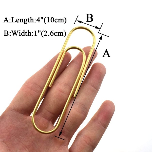 14 stk Bokmerker Papirklips Planner Clips