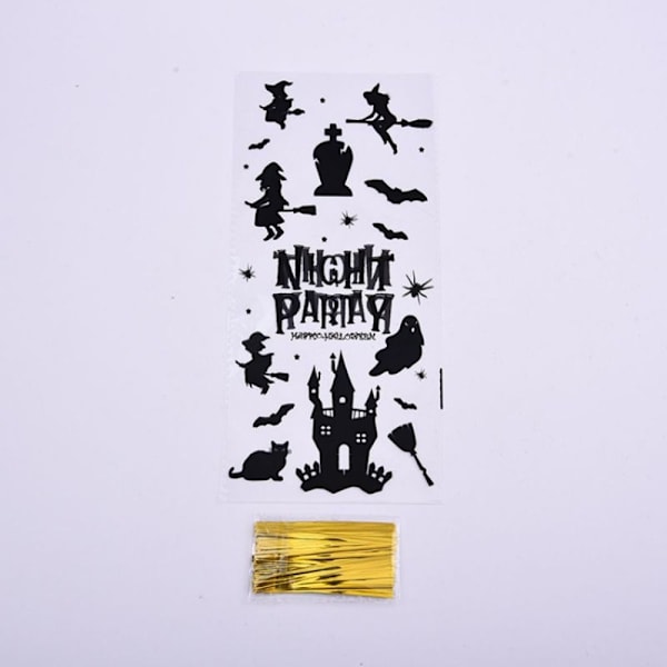 50 kpl Halloween Candy Bags Lahjakassi C C C