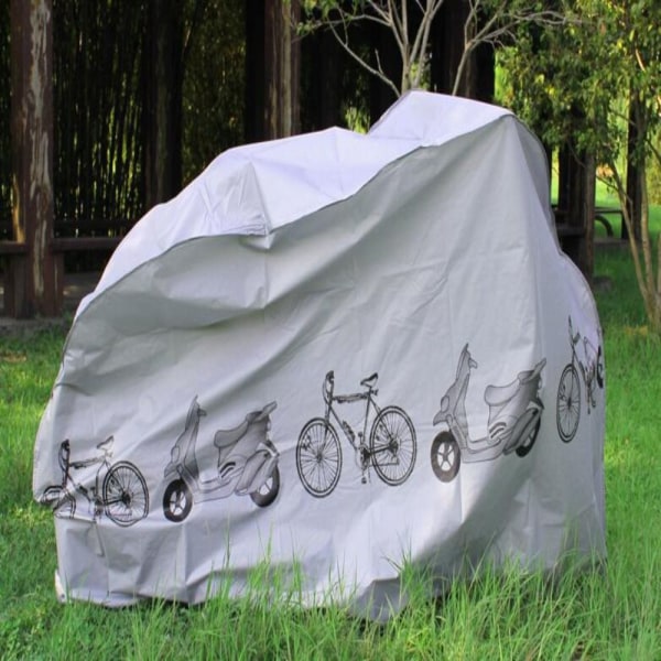 Polkupyörän moottoripyörän case cover HARMAA grey 100x210cm