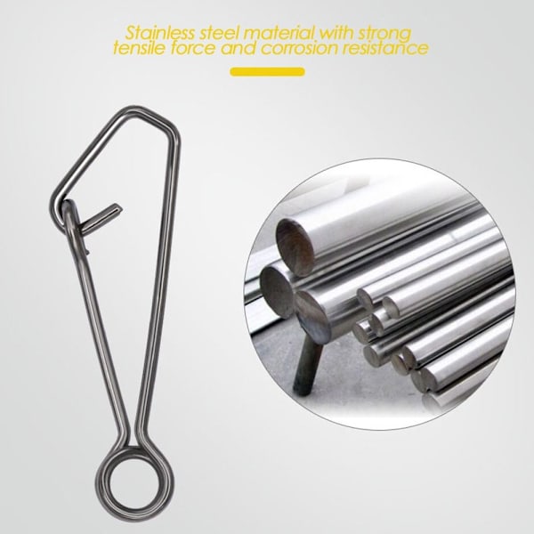 Fishing Snap Connector med Pin Heavy Duty Ball 0 0 0