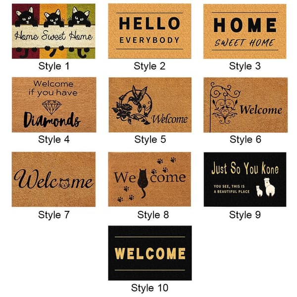 Dørmåtter Tæpper STYLE 8 STYLE 8 Style 8