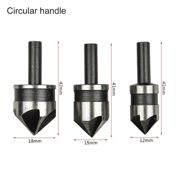 Upotusporanterä Viisteleikkuri PYÖREÄKÄHDE Circular handle