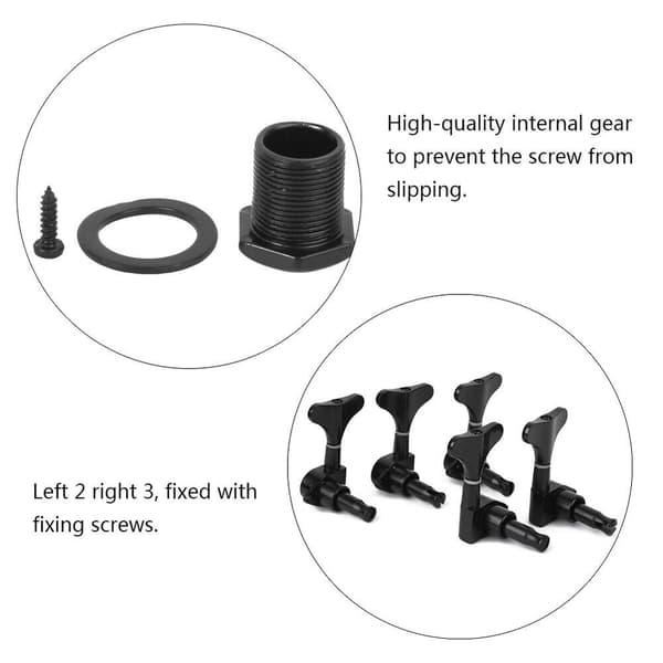 Bas Tunere Sæt String Knob Tuner Heads