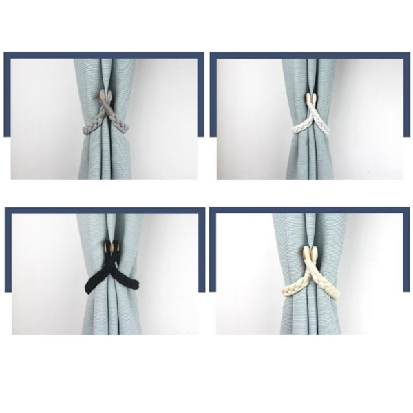 2 kpl Magneettinen verhopidin KHAKI khaki