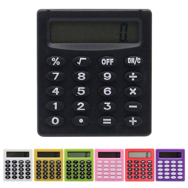3PCS Mini Calculator Tieteelliset laskimet PINK Pink