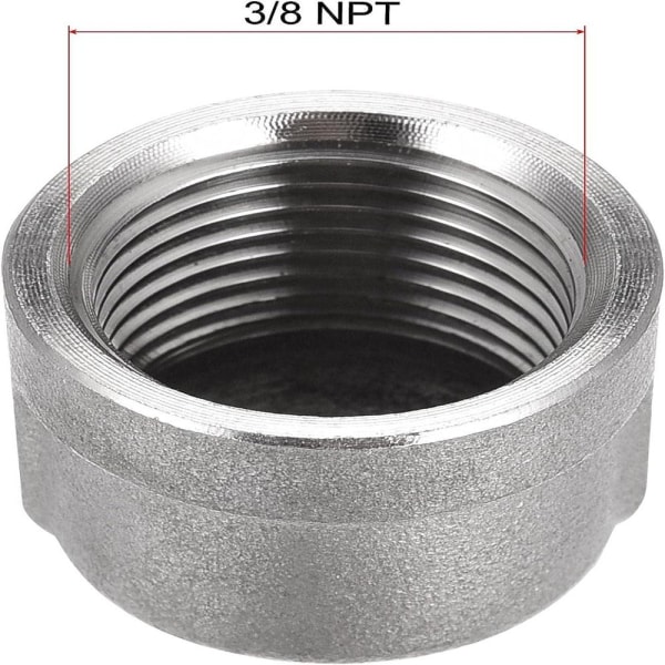 4 STK Pipe End Cap Pipe Fittings Invendig gjengeplugg 4PCS