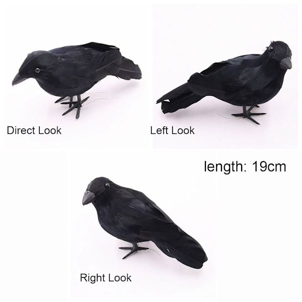 Keinotekoiset Crows Feathered Raven DIRECT LOOK DIRECT LOOK Direct Look