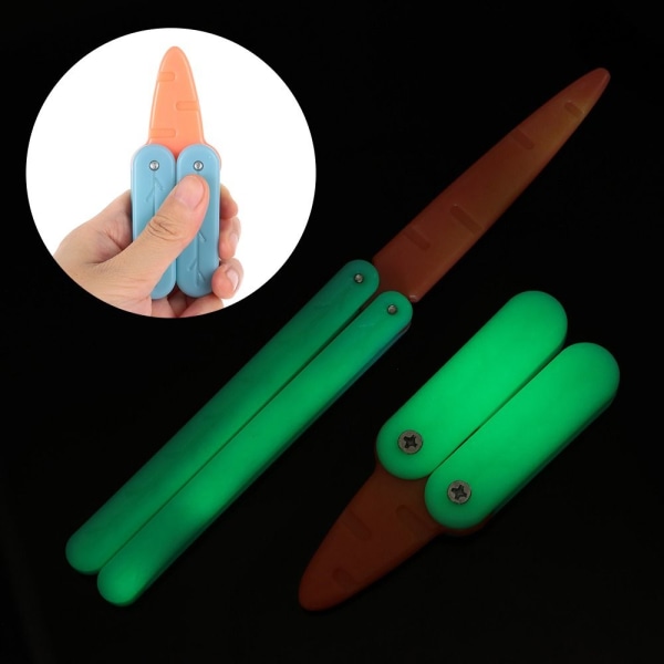 Luminous Gravity Carrot Toy Decompression Toy S S