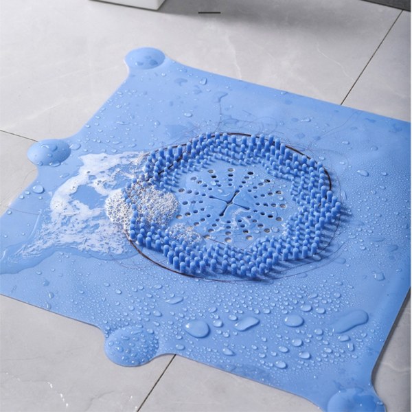 Filterskjerm avløpsstopper BLÅ Blue