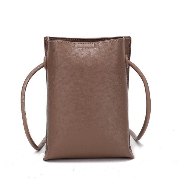 Lærhåndvesker Crossbody-vesker BRUN brown