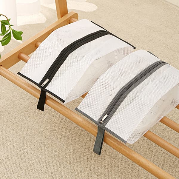 4 Stk Rejse Sko Tasker Sko Organizer Tasker Sko Pouch 4Pcs