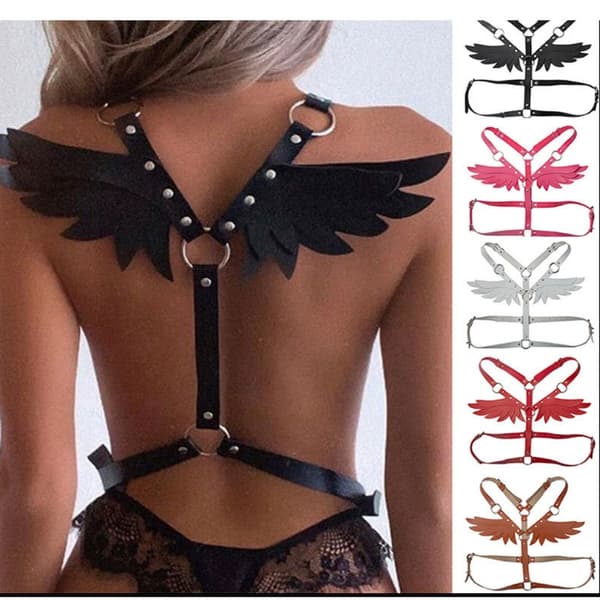 Midjebelte Angel Wing RØD red