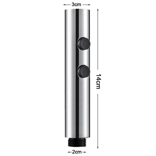 Dusjhode Vannbesparende sprinkler SVART black