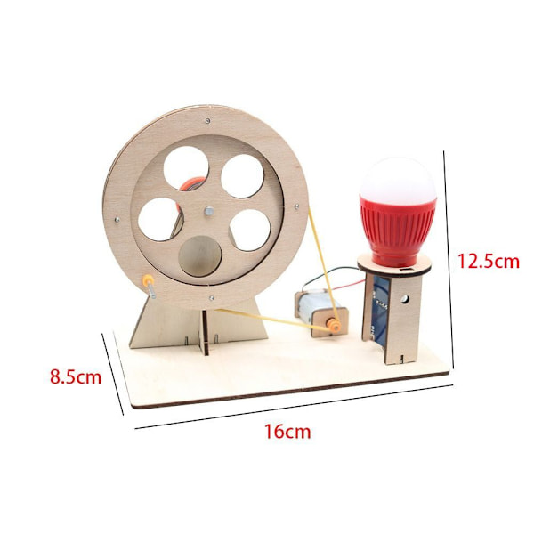 Käsikampigeneraattori Käsigeneraattori Science Experiment Kit 1pcs