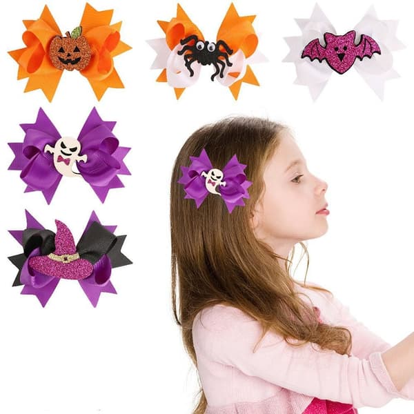 Halloween-hiusklipsit Halloween-rusetit 2 2 2
