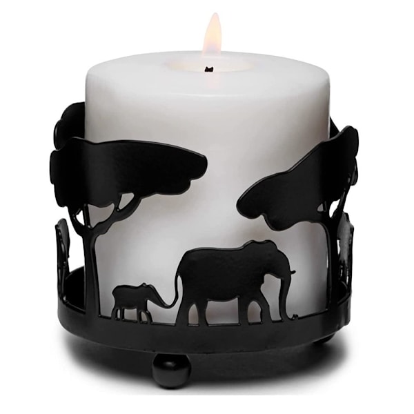 Creative Iron kynttilänjalka pyöreä kynttilänjalka ELEFANTTI Elephant