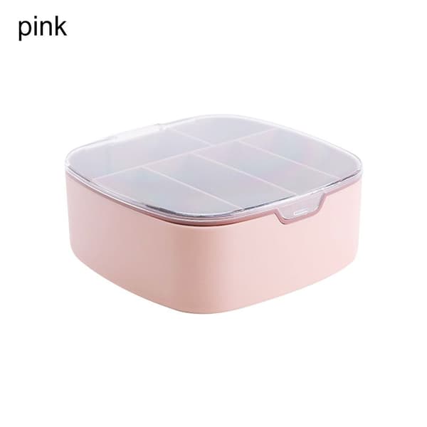 Datakabel förvaringsbox Smycken Organizer ROSA pink