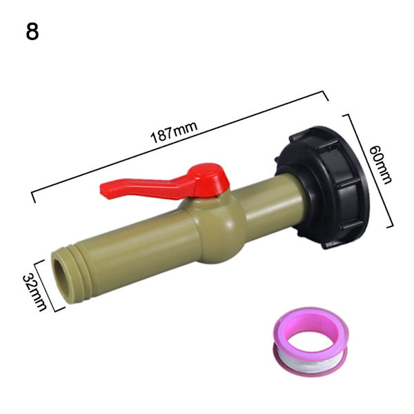 IBC Tank Adapter Coarse Thread 8 8 8