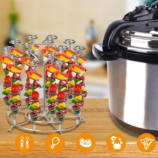 Air Fryer Skewer Stand For Ninja Foodi 8Qt 8QT