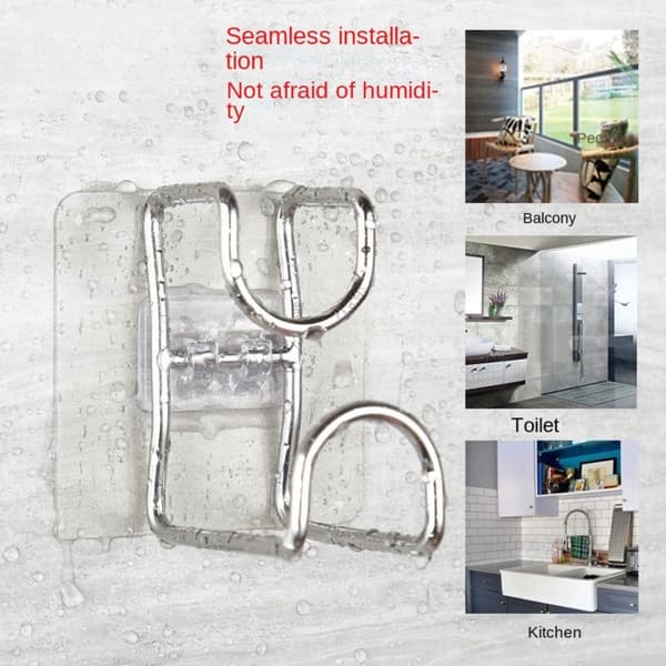 2STK Kroker Holder SØLV 2STK 2STK Silver 2Pcs-2Pcs
