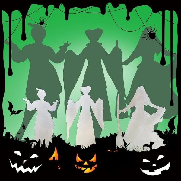 Halloween Witch Yard -kyltti Witch Ground -koriste A A A