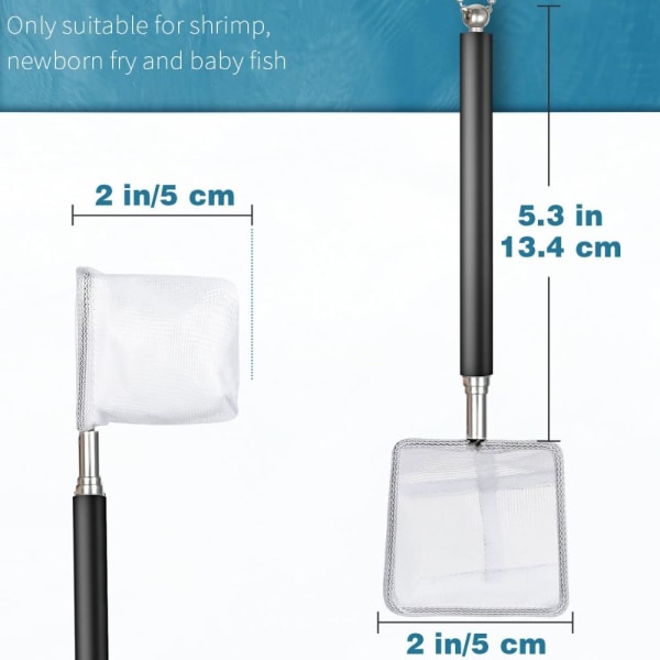 Tiny Fish Tank Net Aquarium Reker Net BIG CIRCLE BIG CIRCLE big circle