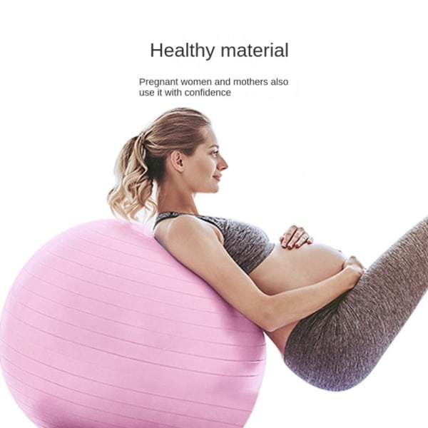 Jooga Swiss Ball -harjoituspallo PINK Pink