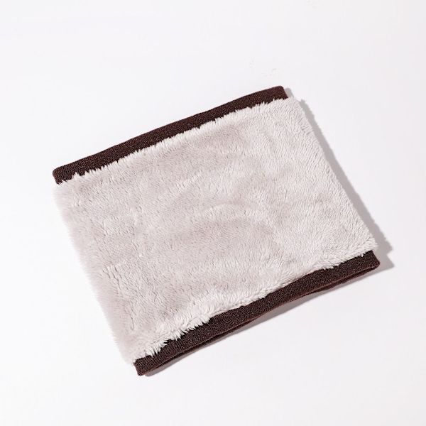 Snood Neck Strikket Halstørklæde GRÅ grey