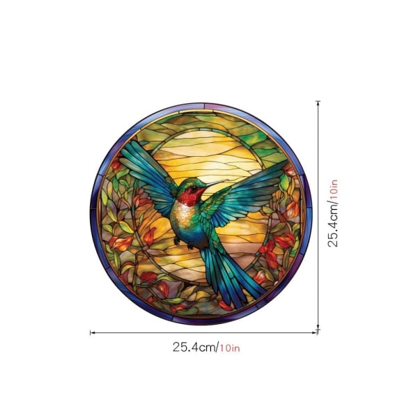 Vindusglass-klistremerke Elektrostatisk dekal STYLE 2 STYLE 2 Style 2