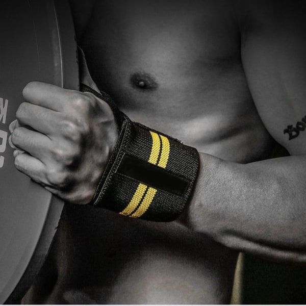 Wrist Wrap Wrist Brace ORANGE FIRE-STRIBE FIRE-STRIBE ORANGE Four-stripe-Four-stripe