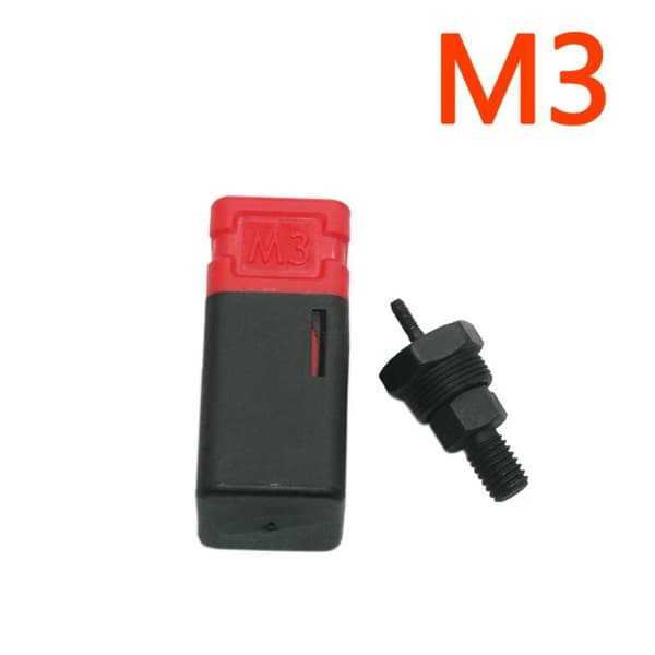 2-pack nitpistoldel Handmutter Nitpistol gängad dorn 2PC