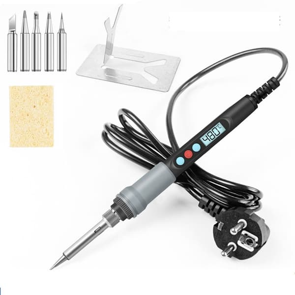 Loddekolbe Digital Temp EU STIK EU STIK EU Plug